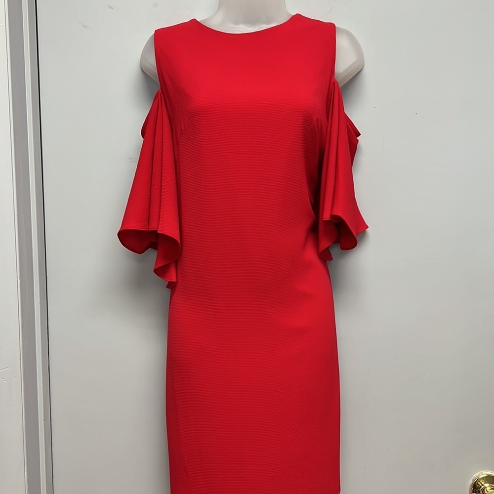 NWT London Times Women’s Cold Shoulder Dress